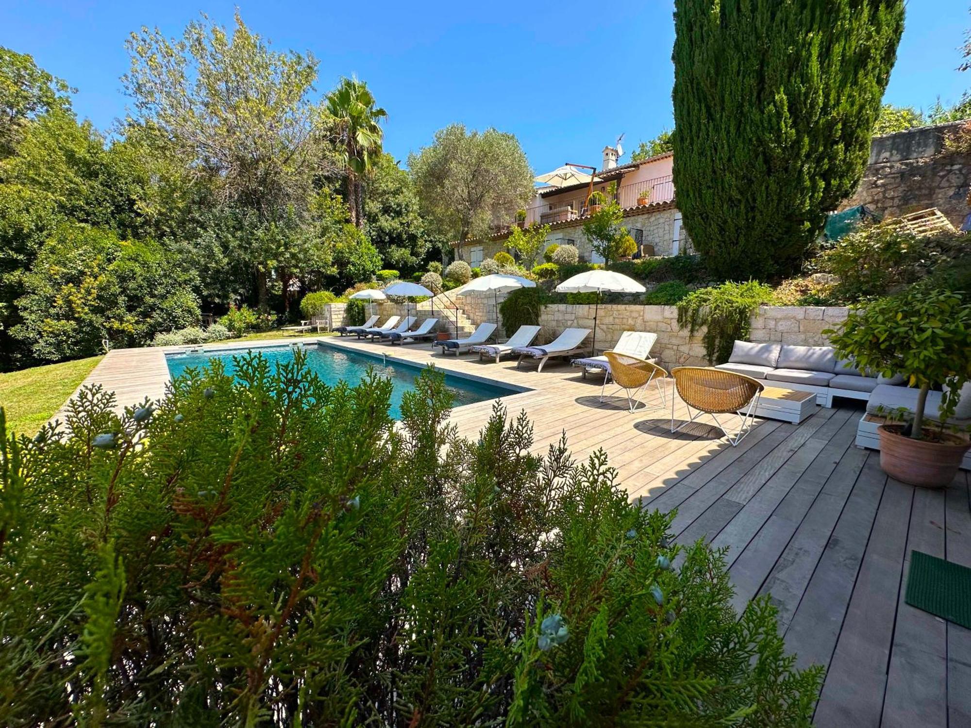 Hotel A Casa Bianca Saint-Paul-de-Vence Exteriér fotografie